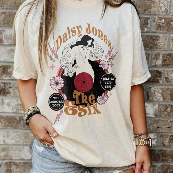 Fran G Other - The Aurora Tour 1978-79 Daisy Jones  The Six Fan Unisex Graphic T-Shirt 175